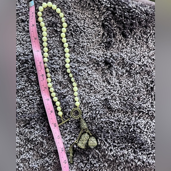 Heidi Daus “Boho Charm” vintage toggle necklace with charms & Swarovski Crystals - Picture 7 of 10